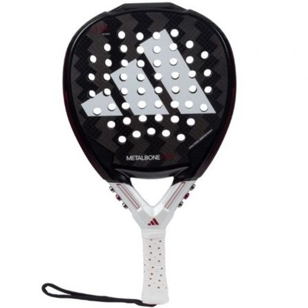 Padelmaila Adidas Metalbone HRD+ 2024/ Negra y Blanca (Ale Galan) 38 mm