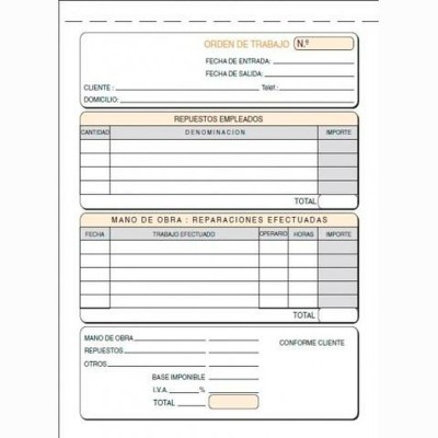 Delivery Book 15 x 21 cm...