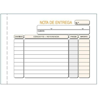 Delivery Book 15 x 10,5 cm...