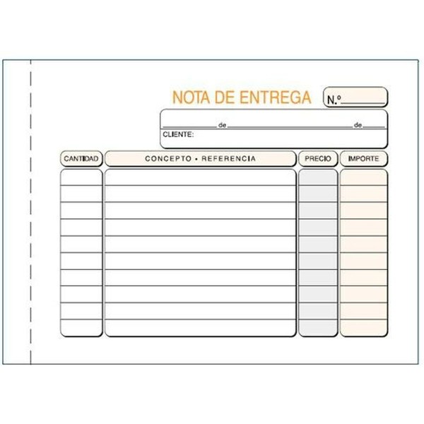 Книга доставки 15 x 10,5 cm (10 штук)