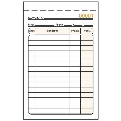 Invoice Check-book 9 x 14...