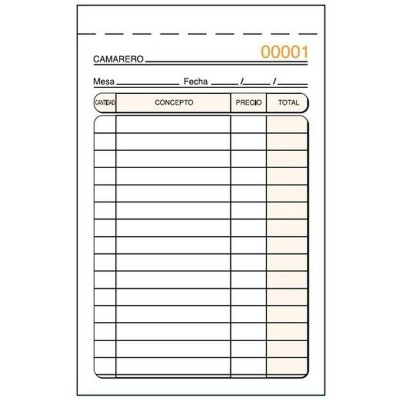 Invoice Check-book 9 x 14...