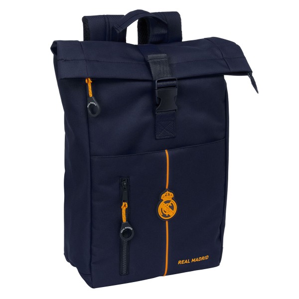 Рюкзак для ноутбука Real Madrid C.F. 24/25 Away Тёмно Синий 28 x 42 x 13 cm