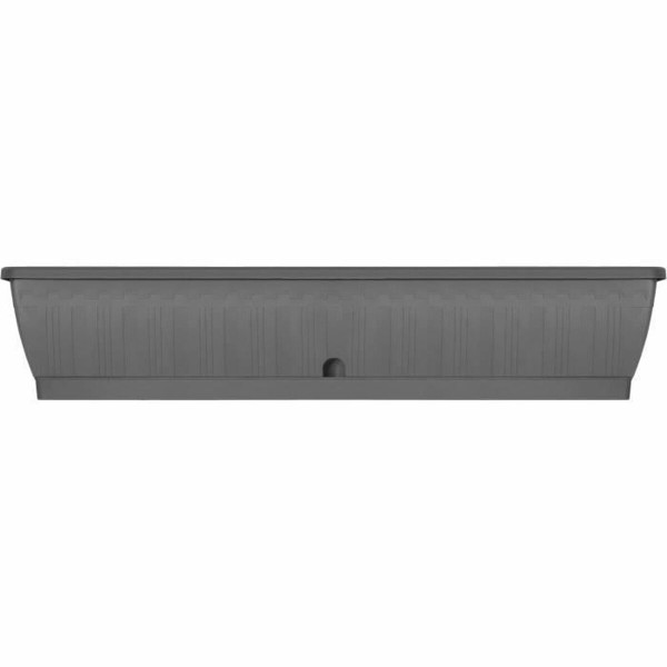 Self-watering planter Garden ID Anthracite 100 cm