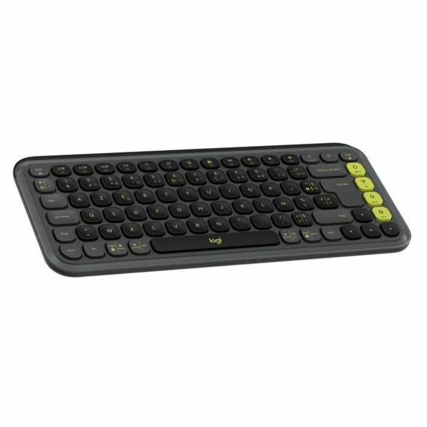 Беспроводная клавиатура Logitech Pop Icon Keys Темно-серый AZERTY