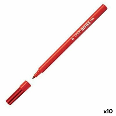 Felt-tip pens Tratto Red 12...