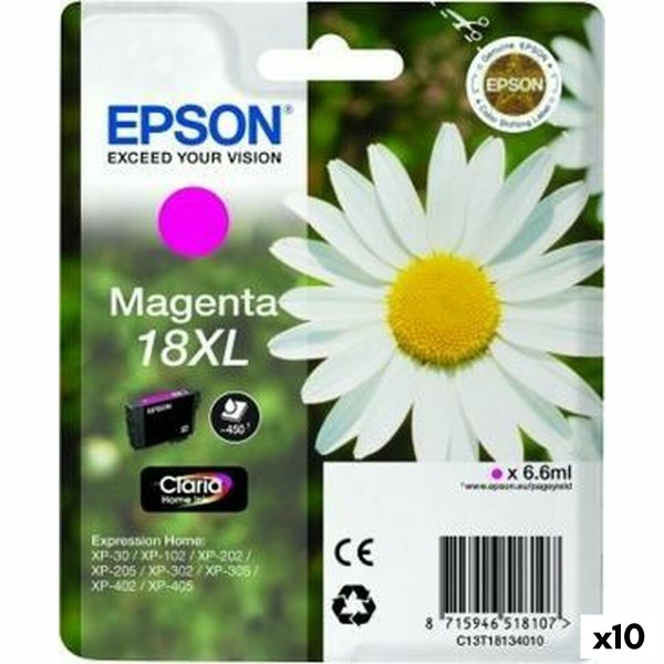Oriģinālais Tintes Kārtridžs Epson Nº18XL Fuksīns (10 gb.) (1 gb.)