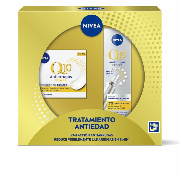 Set kozmetike za žene Nivea Q10 ANTI-ARRUGAS Pret-novecošanās Q10 2 Daudzums