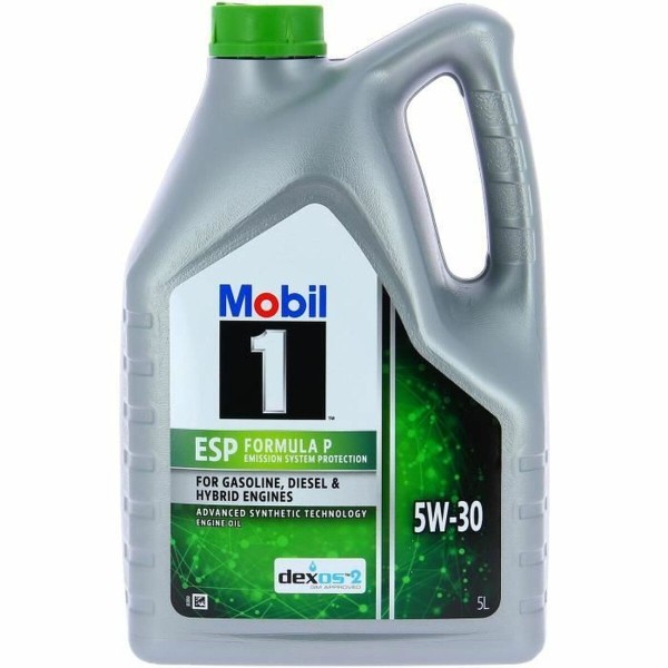 Автомобильное моторное масло Mobil 5W30 ESP Formula P 5W30 5 L