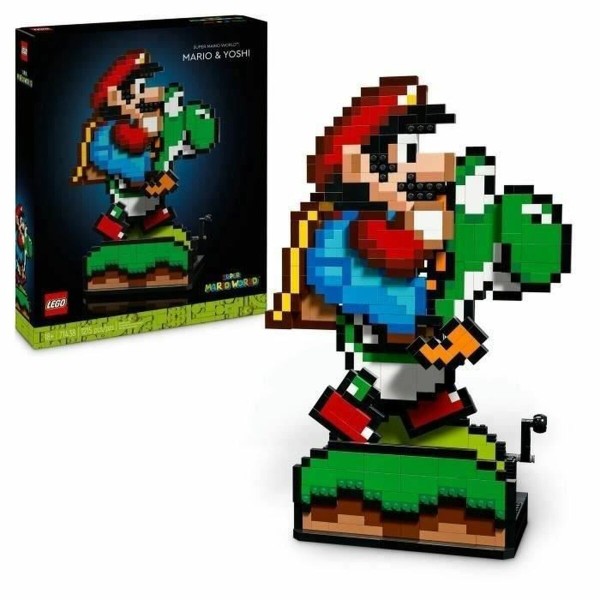 Celtniecības Komplekts Lego Super Mario World™ Mario and Yoshi