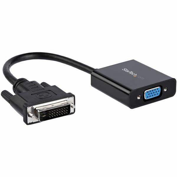 DVI-D – VGA adapteris Startech DVI2VGAE             0,19 m Juoda