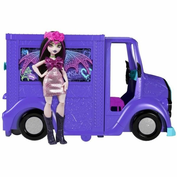 Пупс с аксессуарами Monster High Tour Bus Rock Sang-sationnel