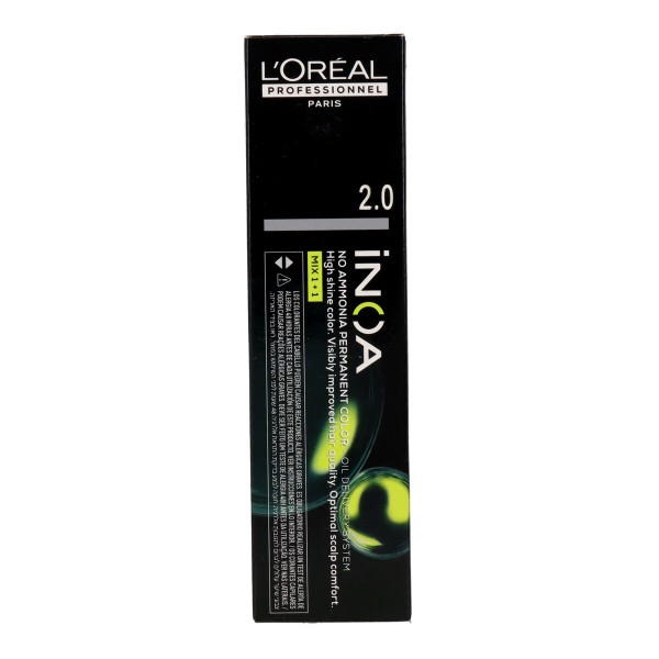 Pysyvä väriaine L'Oreal Professionnel Paris INOA 60 g Nº 2.0