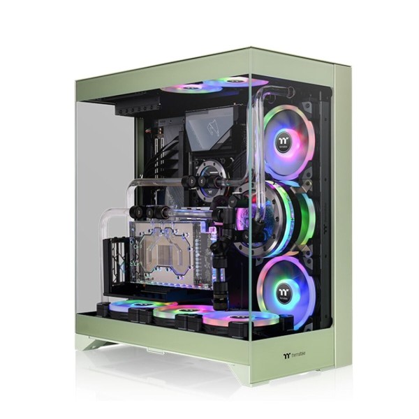 ATX semi-tornikotelo THERMALTAKE CTE E550 TG Vihreä