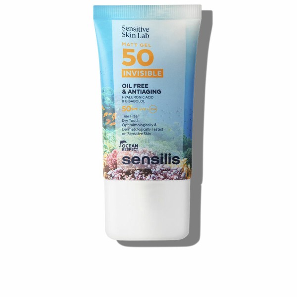 Päikeseblokeerija Sensilis Matt Gel Invisible Spf 50+ 40 ml 200 ml