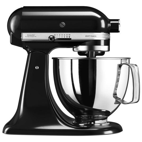 Monitoimikone KitchenAid 5KSM125EOB Musta 300 W 4,8 L