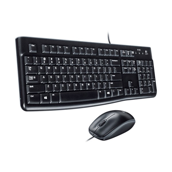 Näppäimistö ja hiiri Logitech 920-002543 Musta Italialainen QWERTY