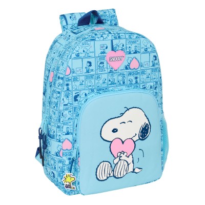 School Bag Snoopy Love Blue...