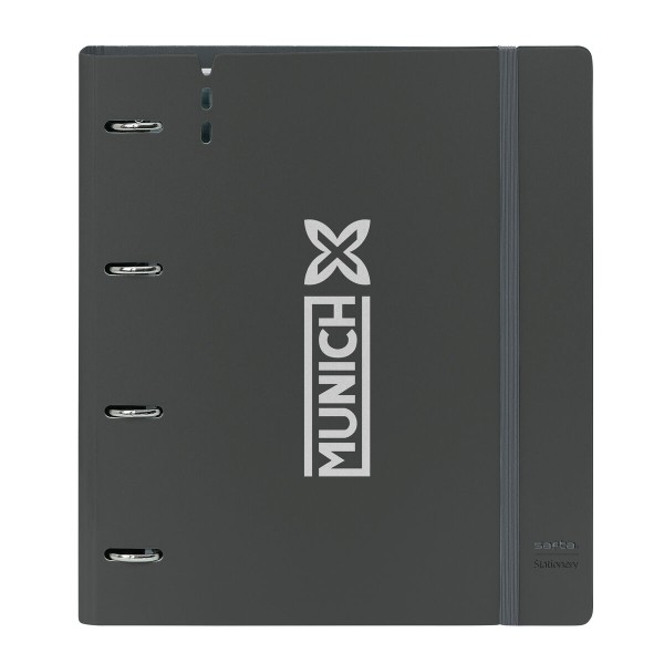 Rõngaskiirköitja Munich Topo Must 27 X 32 X 4 cm