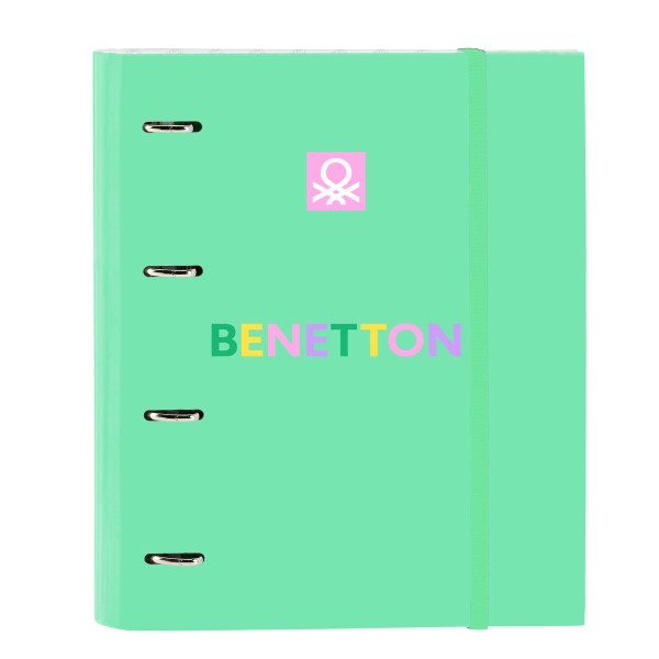 Папка-регистратор Benetton Mint Зеленый 27 x 32 x 3.5 cm