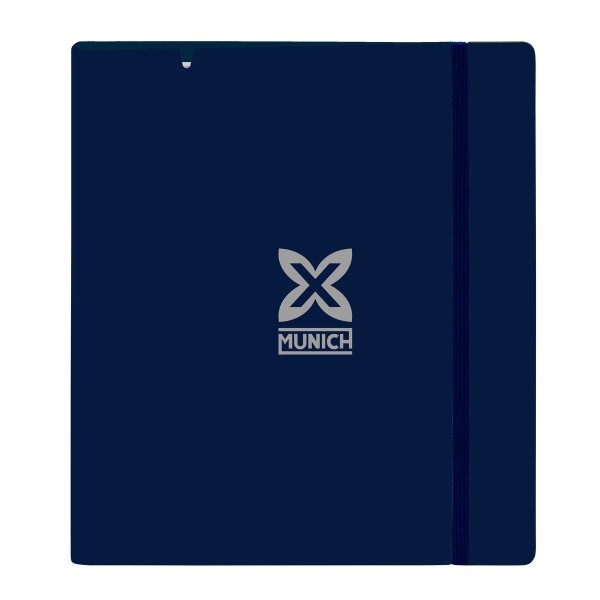 Ring binder Munich Street Blue Grey 27 X 32 X 4 cm