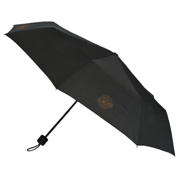 Foldable Umbrella BlackFit8 Old school Black Grey Ø 98 cm