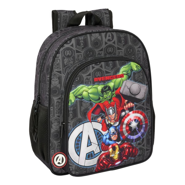Skolas soma The Avengers Vendetta Melns 32 x 38 x 12 cm