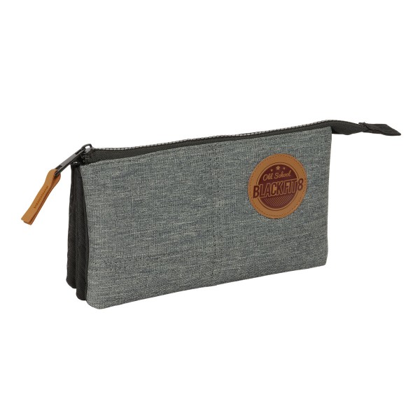 Pussukka BlackFit8 Old school Musta Harmaa 22 x 12 x 3 cm