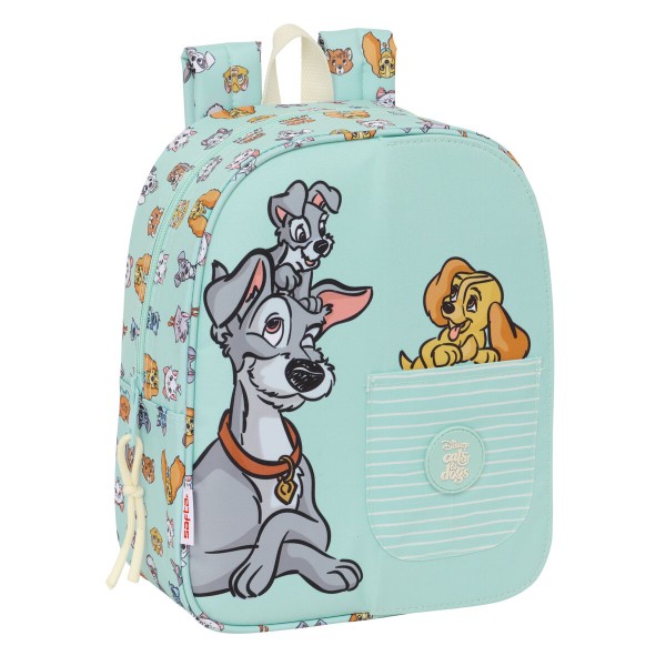 Skolas soma Disney Zils 22 x 27 x 10 cm