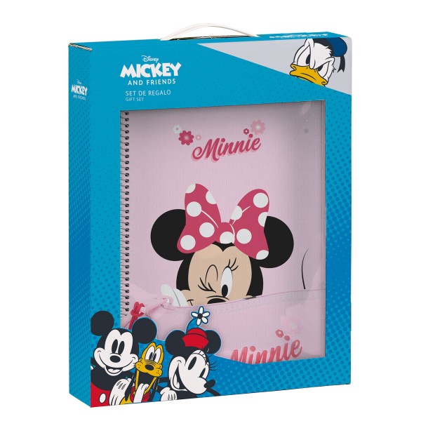 Lahjasetti Minnie Mouse Naive Pinkki 2 Kappaletta
