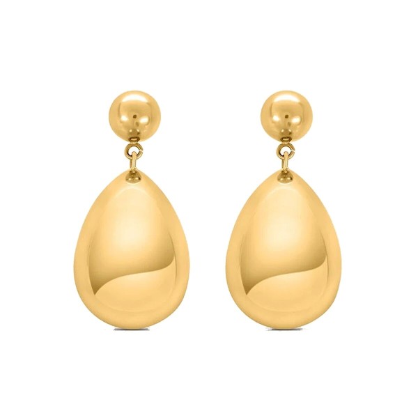 Ladies' Earrings Stroili 1694754 Golden