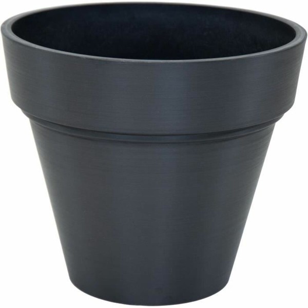 Stiklainis Mega Collections Ecostone Planter Juoda Ø 35 cm 35 cm 35 x 30 cm