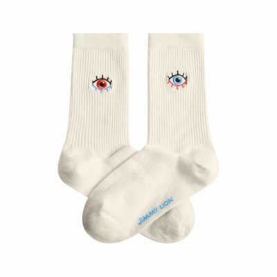 Socks Jimmy Lion Eyes Beige...