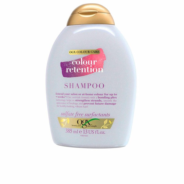 Shampoo värjätyille hiuksille OGX COLOUR RETENTION 385 ml