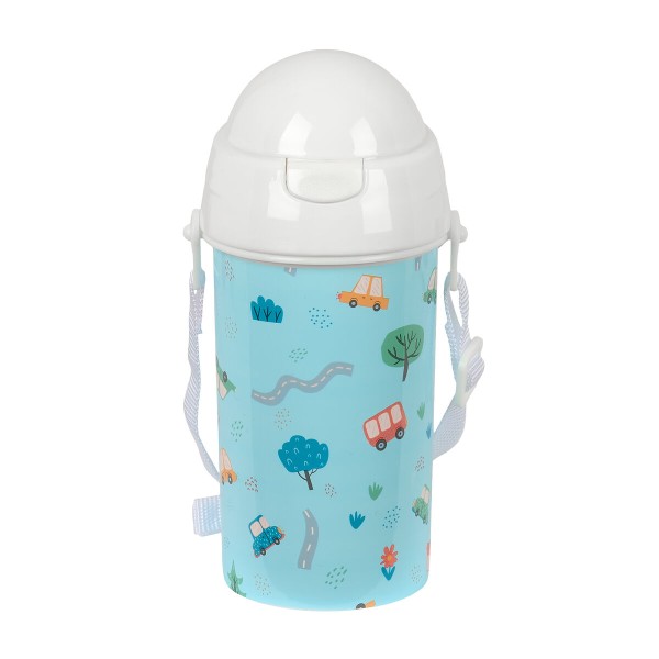 Бутылка с водой Safta Coches Синий PVC 500 ml