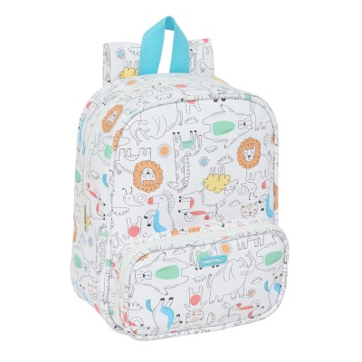School Bag Safta Zoo Beige...