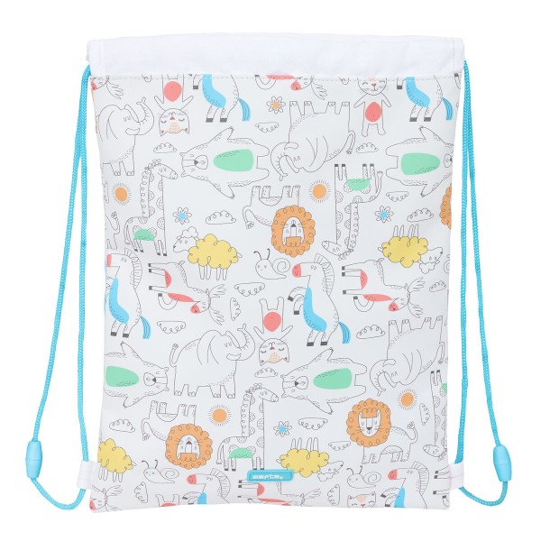 Backpack with Strings Safta Zoo Beige 26 x 34 x 1 cm