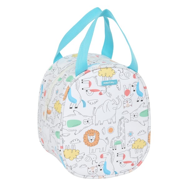 Šiluminė pietų dėžutė Safta Zoo Rusvai gelsva 19 x 22 x 14 cm