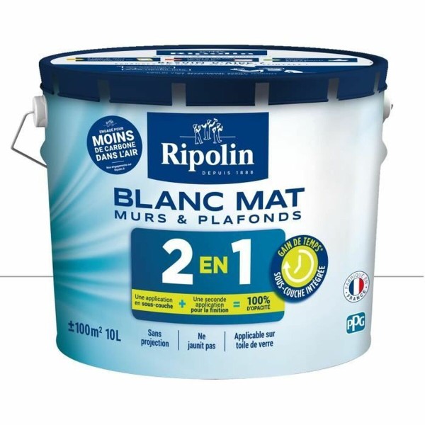Gruntinis Dažai Ripolin Balta Parafinas 10 L
