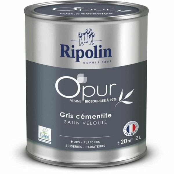Gruntskrāsa Ripolin 472185 Pelēks Satīna apdare 2 L