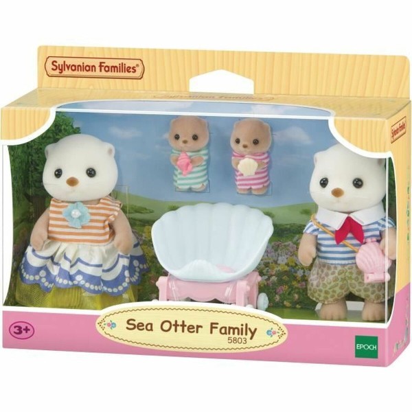 Liigestega kuju Sylvanian Families La familia de las nutrias marinas loomad