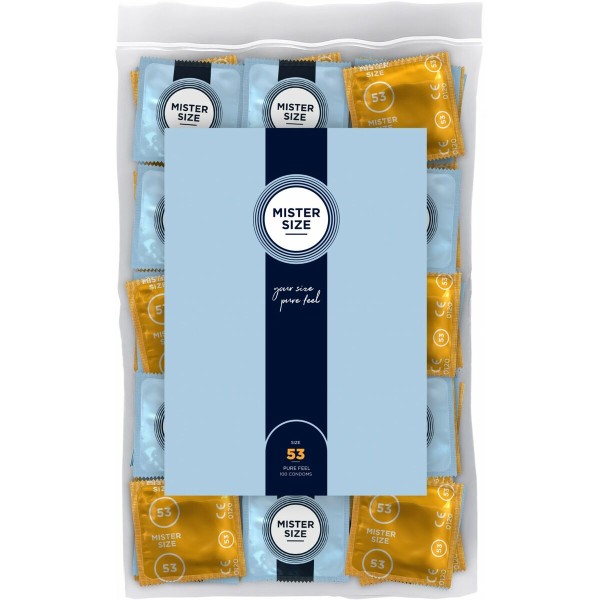 Prezervatīvi Mister Size 100 gb.
