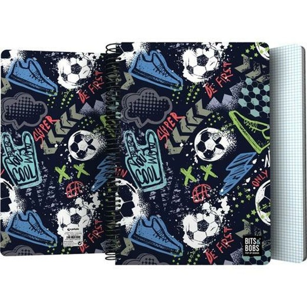 Notebook Bits&Bobs Match Multicolour Din A4 80 Sheets