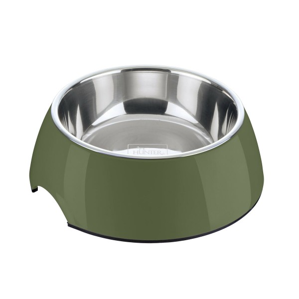 Dog Feeder Hunter Green 700 ml