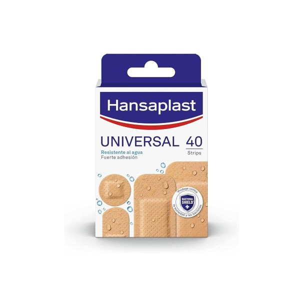 Pleistrai Hansaplast Universal Rusvai gelsva 40 vnt.