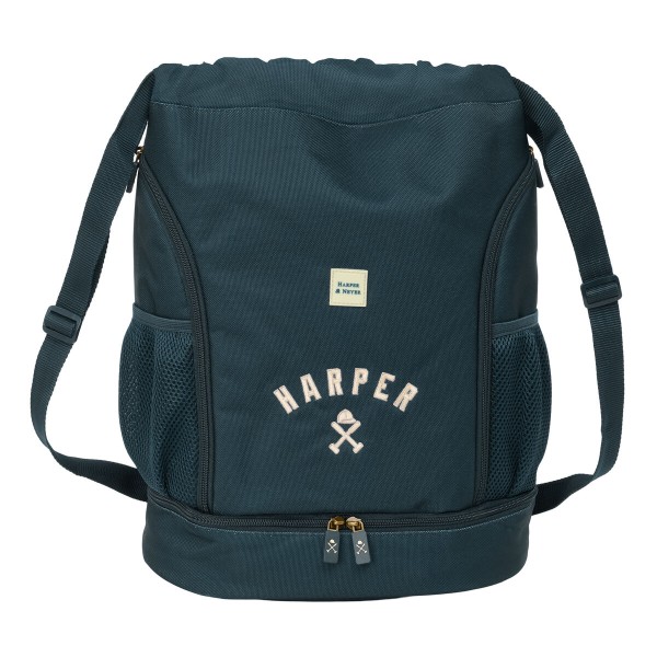 Backpack with Strings Harper & Neyer Navy Blue 35 x 40 x 1 cm