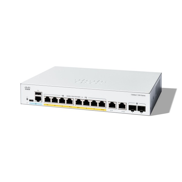 Переключатель CISCO C1300-8P-E-2G