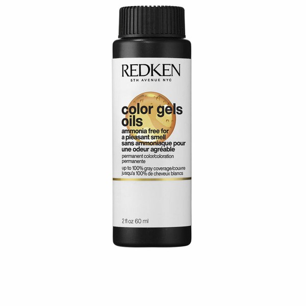 Перманентный краска Redken COLOR GEL OILS Nº 6N-6.0 (3 штук)