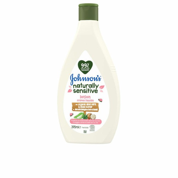 Drėkinamas kūno losjonas kūdikiams Johnson's BABY BIO NATURALLY SENSITIVE 395 ml