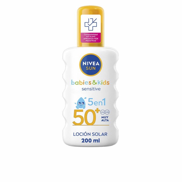 Kremas nuo saulės vaikams Nivea SUN BABIES&KIDS Spf 50+ 200 ml